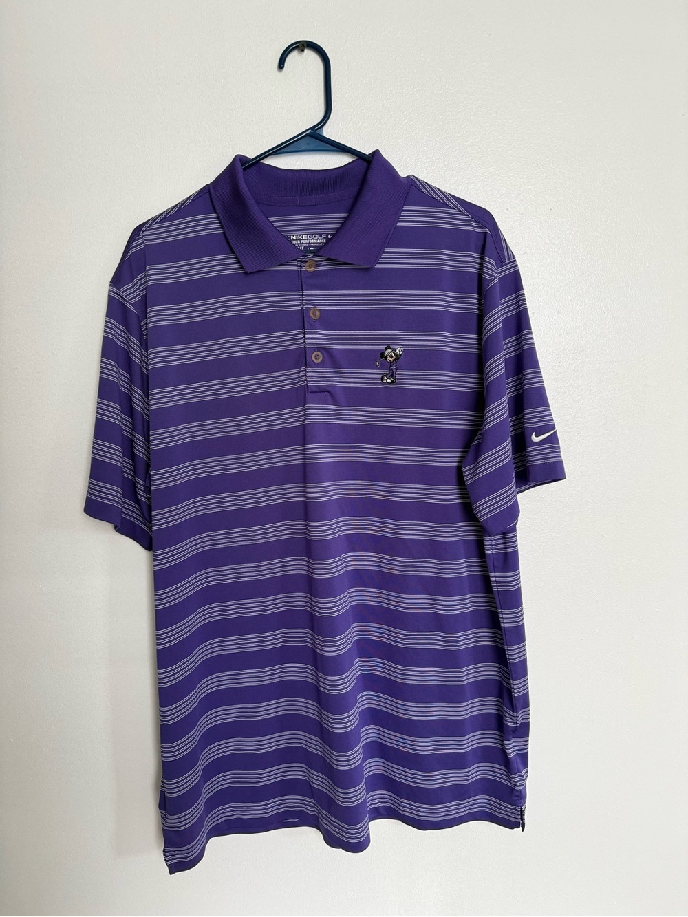 Nike Golf x Disney Mickey Mouse Purple Dry-Fit